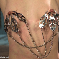 Ingrid Mouth bound subgirl is pushed to her bdsm limits by lezdom Lea Lexis