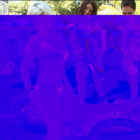 Brandi Belle and her bikini sluts doing naked guys
