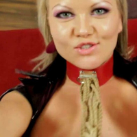 Sunny Diamond bondage fucked pov style by a guy