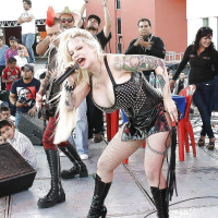 Sabrina Sabrok Rock Singer Largest Breast in the World