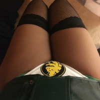 Succubus Sin Cosplay i het kapvats