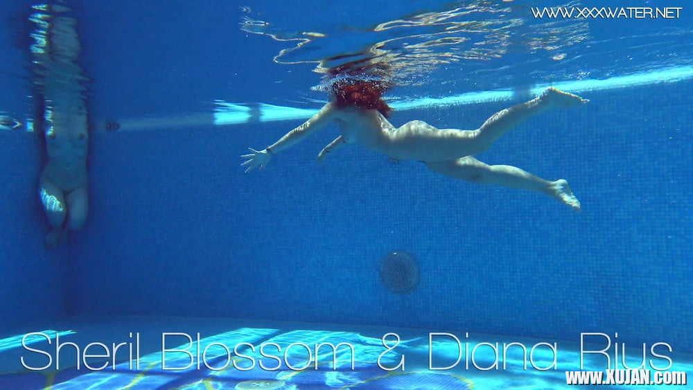 Sheril and Diana Rius Underwater Swimming Pool Erotics - Photo #1806327