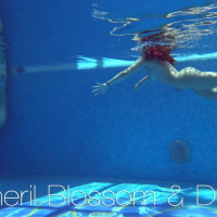 Sheril and Diana Rius Underwater Swimming Pool Erotics
