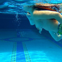 Sheril and Diana Rius Underwater Swimming Pool Erotics