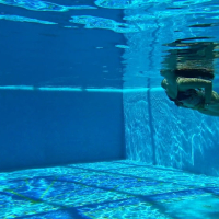 Sheril and Diana Rius Underwater Swimming Pool Erotics