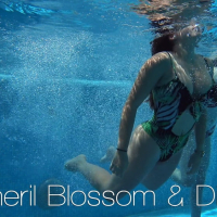 Sheril and Diana Rius Underwater Swimming Pool Erotics