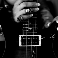 WEBSTAR OF THE YEAR VICKY VETTE ROCKS OUT WITH HOT GUITAR
