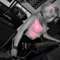 MILF Blonde Busty Babe Vicky Vette Rocks A Hot Guitar