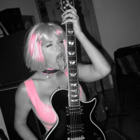 MILF Blonde Busty Babe Vicky Vette Rocks A Hot Guitar