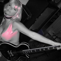 MILF Blonde Busty Babe Vicky Vette Rocks A Hot Guitar