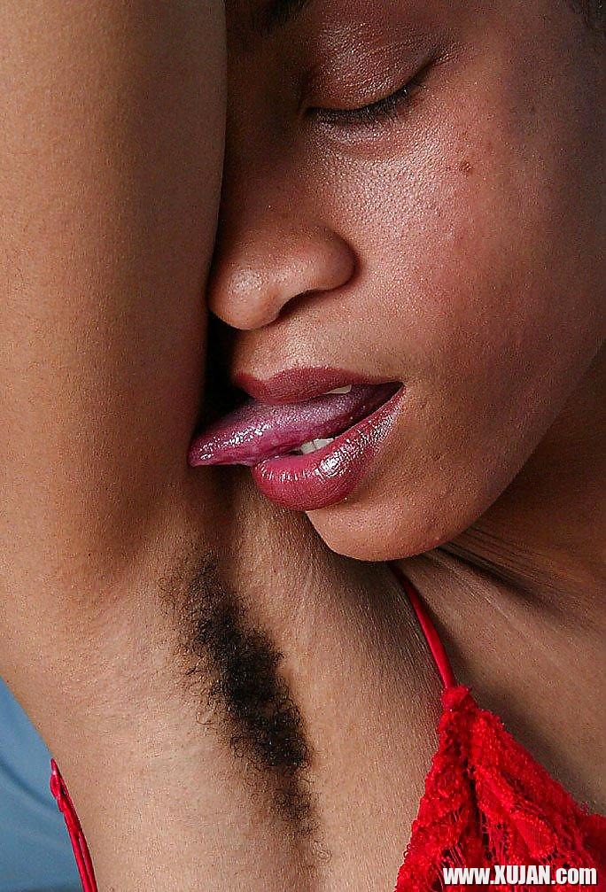 Black beauty Melissa hairy armpits lesbian - Photo #1826443
