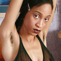 Black beauty Melissa hairy armpits lesbian