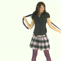 Tracy Rose stripping her Skirt and posing naked