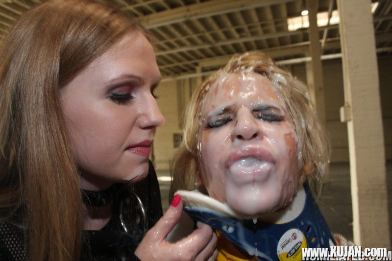 Madison James drows in cum in a mental hospital - Photo #1835183