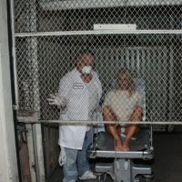 Madison James drows in cum in a mental hospital