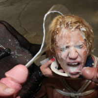 Madison James drows in cum in a mental hospital