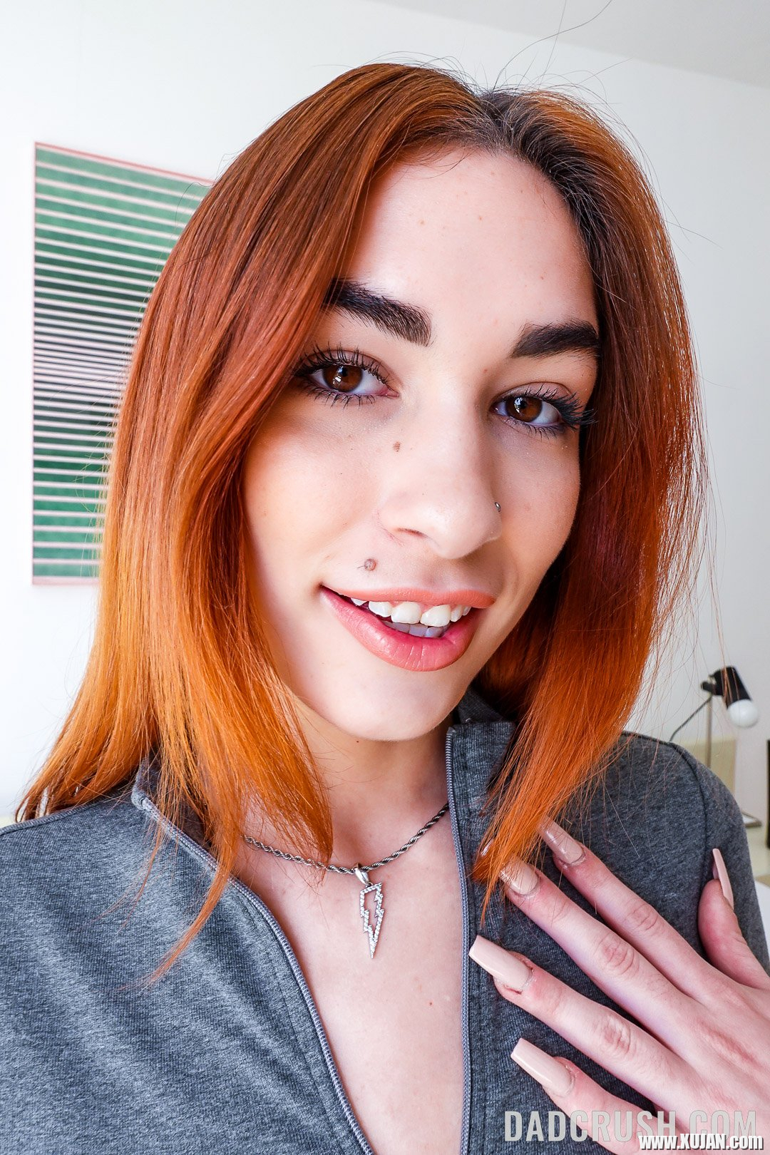 Sexy redhead teen Delilah Day gets exposed by stepdad Calvin Hardy - Photo #1835556