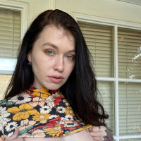 Kinky brunette hottie Misha Cross drops down her tiny denim shorts