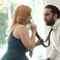 Busty redhead Penny Pax enjoys deep fuck