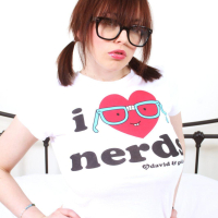 Pictures of Louisa May giving you a nerd fantasy