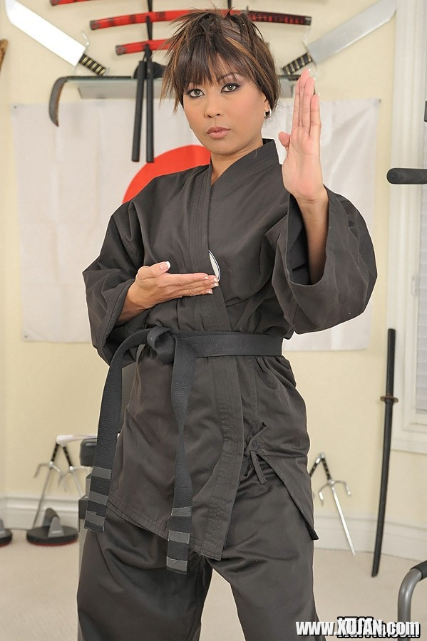 Max Mikita martial arts expert gets her tight ass hammered - Photo #1858085