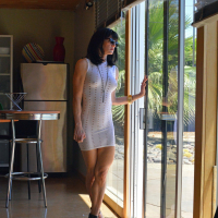 Madison Madness takes her Dress off and masturbates