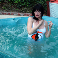 Hot Madison Madness soaking wet in FreeOnes Gear