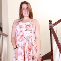 Curvy Lanie Morgan gets her Tits covered in Spunk