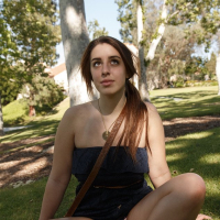 Pretty Lanie Morgan enjoys teasing in public Park