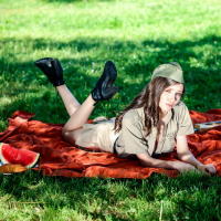 Petite military slut Maya Woulfe craves for Chad Alvas big shaft