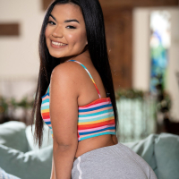 Aften Opal Penny Barber Summer Col having lesbian 3some fuck on sofa