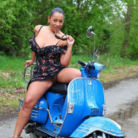Merk mulato Vespa skuteri vra