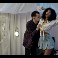 Lusty black babe Barbie Reyes gets shagged hard and deep by Sam Bourne