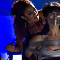 Siouxsie Q lets her Mistress play with her Holes