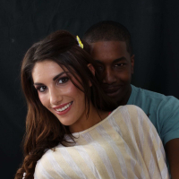 Stepsis August Ames gets her tight pussy stuffed with a black pipe