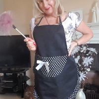 Naughty Lorna Blu having some fun with a big cucumber