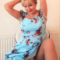 Nothing makes Lorna Blu happier than showing her big tits