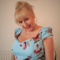 Nothing makes Lorna Blu happier than showing her big tits