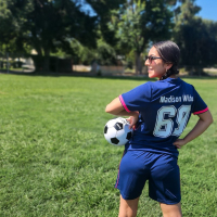 Kinky soccer fan Madison Wilde gets exposed by her stepdad Allen Swift