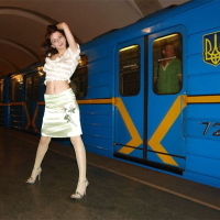 Merk ukrainuhin Kievi metroyum