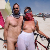 Merk aghjiknery Burning Man paratonum