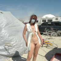 Merk aghjiknery Burning Man paratonum