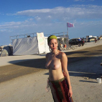 Merk aghjiknery Burning Man paratonum