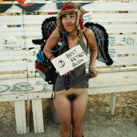 Merk aghjiknery Burning Man paratonum