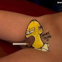 Homer Simpsony nkarvats e aghjka pci vra