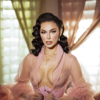 Penthouse photo session with adorable brunette model Bryona Ashly