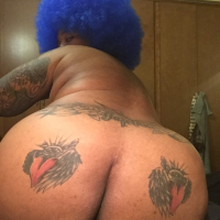 Blue Hair Slut 4 Fuck