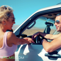 Fit Kitty Gets A Creampie In The Desert
