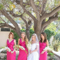 Perfect lesbian wedding with sexual girls