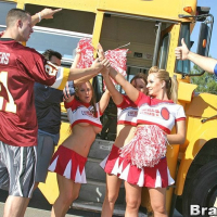 Go team fucked when the school bus broke down right in the middl